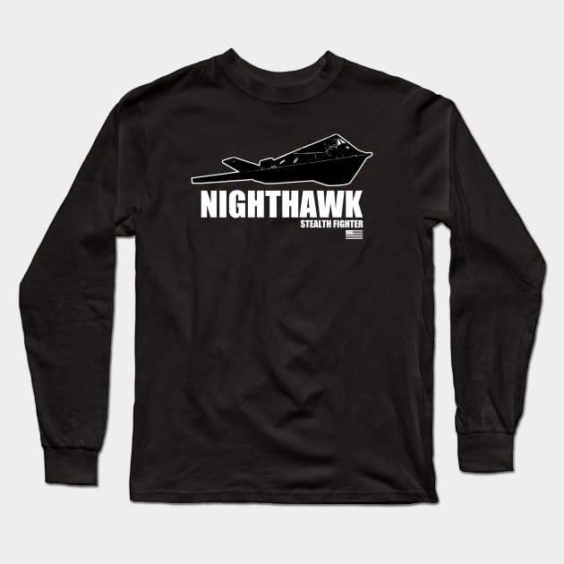 F-117 Nighthawk Long Sleeve T-Shirt by Firemission45